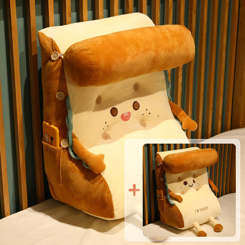 HKM-447635 Japanese Cartoon Triangle Backrest Pillow - Removable and Washable, Multiple Sizes Available