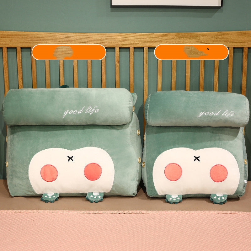 HKM-447635 Japanese Cartoon Triangle Backrest Pillow - Removable and Washable, Multiple Sizes Available
