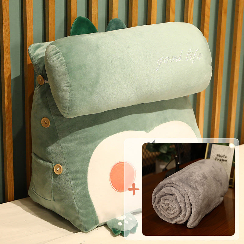 HKM-447635 Japanese Cartoon Triangle Backrest Pillow - Removable and Washable, Multiple Sizes Available