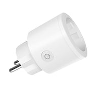 HKM-447699 European WiFi Smart Socket Converter - 100-240V, Rated Current 10A, Safe Fire-Rated Shell