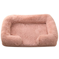 HKM-447891 Plush Round Pet Bed Dog Bed Winter