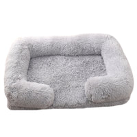 HKM-447891 Plush Round Pet Bed Dog Bed Winter