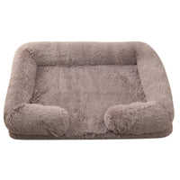 HKM-447891 Plush Round Pet Bed Dog Bed Winter