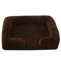 HKM-447891 Plush Round Pet Bed Dog Bed Winter
