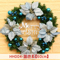 HKM-447955 Christmas Wreath Decorative Rattan Ring for Door and Window - Available in 40, 50, 60CM