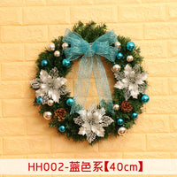 HKM-447955 Christmas Wreath Decorative Rattan Ring for Door and Window - Available in 40, 50, 60CM