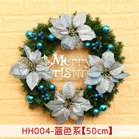 HKM-447955 Christmas Wreath Decorative Rattan Ring for Door and Window - Available in 40, 50, 60CM
