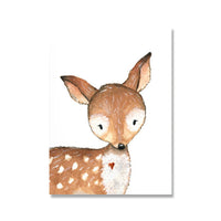HKM-448019 Modern Canvas Wall Art - Rimless Decorative Spray Painting for Living Room