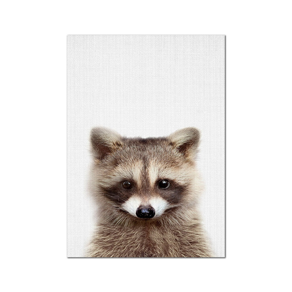 KTX-448019 Modern Canvas Wall Art - Rimless Decorative Spray Painting for Living Room