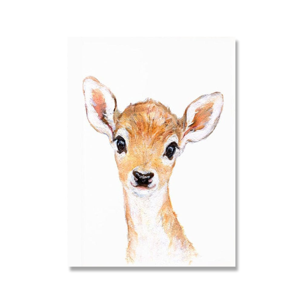 KTX-448019 Modern Canvas Wall Art - Rimless Decorative Spray Painting for Living Room