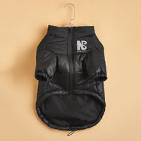 HKM-448019 Reflective Warm Dog Jacket for Autumn and Winter - Available in Pink, Green, Black, and Orange