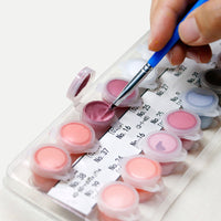 HKM-448275 DIY Handmade Oil Painting Kit - Colorful Heart Design for Birthdays, Valentine's Day, and Couples