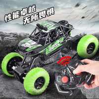HKM-448339 Remote Control Off-Road Climbing Car with Lights - 4 Channel Electric Vehicle for Kids