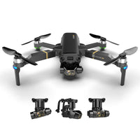 HKM-448851 8K HD Brushless GPS Drone with Three-Axis Gimbal and Obstacle Avoidance, Includes Storage Bag