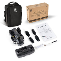 HKM-448851 8K HD Brushless GPS Drone with Three-Axis Gimbal and Obstacle Avoidance, Includes Storage Bag