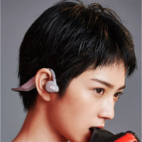 HKM-449171 Stereo Bone Conduction Headphones with Bluetooth 5.0 and Multi-Function Support in Black and White
