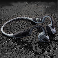 HKM-449171 Stereo Bone Conduction Headphones with Bluetooth 5.0 and Multi-Function Support in Black and White