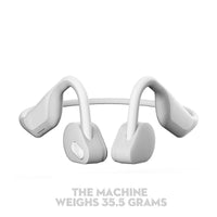 HKM-449171 Stereo Bone Conduction Headphones with Bluetooth 5.0 and Multi-Function Support in Black and White