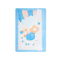 HKM-449299 Double-Sided Cartoon Cloud Blanket for Kids - Super Soft, Comfortable, and Cozy 110x140cm