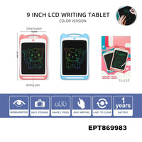 HKM-449299 Reusable LCD Doodle Board for Kids - Magic Drawing Tablet - Sketch Pad for Ages 2 to 7