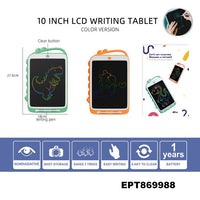 HKM-449299 Reusable LCD Doodle Board for Kids - Magic Drawing Tablet - Sketch Pad for Ages 2 to 7