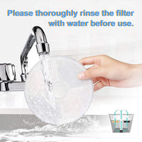 HKM-449363 Activated Carbon Replacement Filters for DownyPaws WF070 Cat Drinking Fountain - 4/8/12 Pack