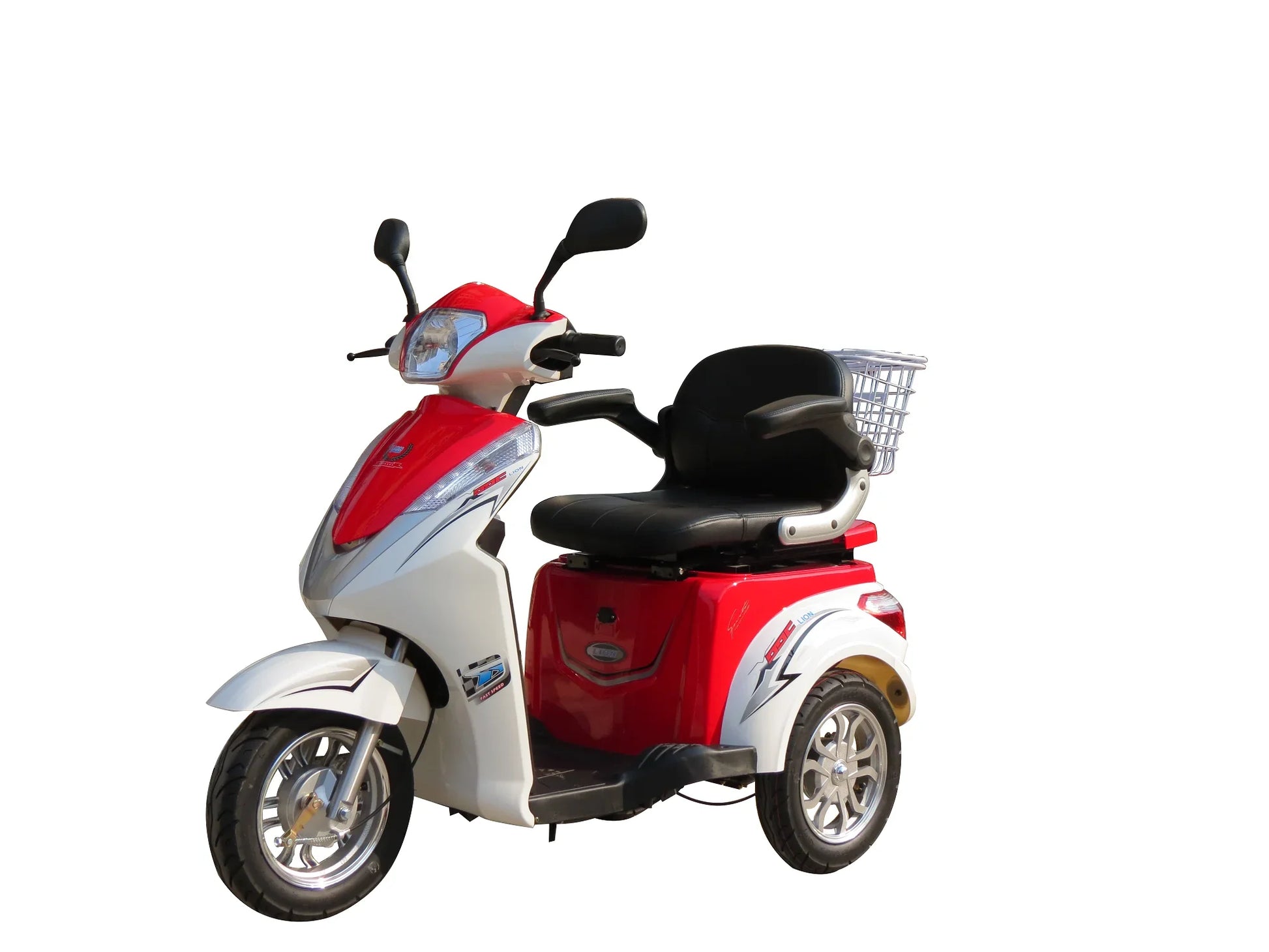 KTX-449363 Three-Wheel Electric Mobility Scooter, 60V 1000W, 40-60km Range, LED Display, Disc Brake, Unisex, Max Load 120kgs