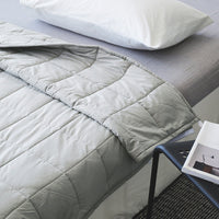 HKM-449491 Pure Cotton Gravity Blanket in Light Gray, Dark Gray, and Navy – Multiple Sizes Available