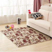 HKM-449555 Modern Blended Fabric Floor Mat for Bedroom Entrance Hall - Hand Washable, Multiple Sizes Available