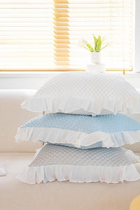 HKM-449619 Modern Minimalist Solid Color Throw Pillow Cover - 45x45cm