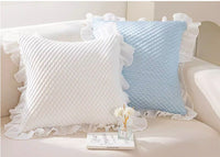 HKM-449619 Modern Minimalist Solid Color Throw Pillow Cover - 45x45cm
