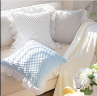 HKM-449619 Modern Minimalist Solid Color Throw Pillow Cover - 45x45cm
