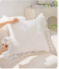 HKM-449619 Modern Minimalist Solid Color Throw Pillow Cover - 45x45cm