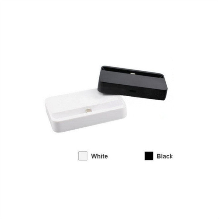 HKM-449683 Portable 8-Pin Charging Dock for iPhone and iPod - Compact Design for Home & Office Use
