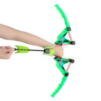 HKM-449747 Shooting Storm Bow Set for Kids 2-4 Years - Plastic Sports Toy for Outdoor Play