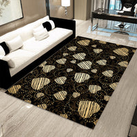 HKM-449811 Retro Nordic Ethnic Mosaic Geometric Carpet - Super Soft Crystal Velvet, Multiple Sizes Available