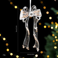 HKM-449939 Christmas Acrylic Sequined Pendants - Elk, Butterfly, Snowflake & More