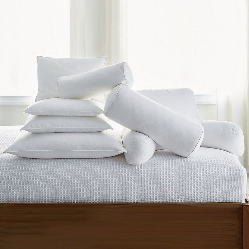 HKM-449939 Goose Down Cushion Core for Bed, Sofa, or Office - Cotton Jacket, 50x50cm, 45x45cm, 55x55cm