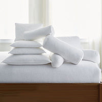 HKM-449939 Goose Down Cushion Core for Bed, Sofa, or Office - Cotton Jacket, 50x50cm, 45x45cm, 55x55cm