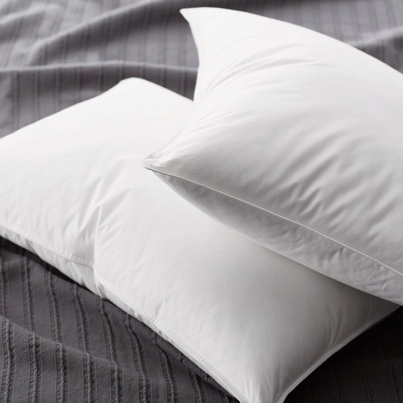 HKM-449939 Goose Down Cushion Core for Bed, Sofa, or Office - Cotton Jacket, 50x50cm, 45x45cm, 55x55cm