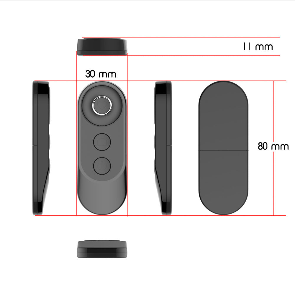 HKM-450003 Wireless Bluetooth Remote Shutter for Mobile Photography - Compact & Lightweight Control