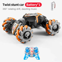 HKM-450067 Gesture Sensor Remote Control Stunt Car - 360 Rotating Twist Toy for Kids, Indoor-Outdoor Use