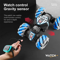 HKM-450067 Gesture Sensor Remote Control Stunt Car - 360 Rotating Twist Toy for Kids, Indoor-Outdoor Use