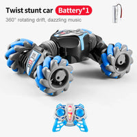 HKM-450067 Gesture Sensor Remote Control Stunt Car - 360 Rotating Twist Toy for Kids, Indoor-Outdoor Use