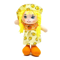 HKM-450323 Kawaii Plush Fruit Dress Rag Doll for Kids – Cute Soft Stuffed Toy for Girls' Gifts
