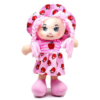 HKM-450323 Kawaii Plush Fruit Dress Rag Doll for Kids – Cute Soft Stuffed Toy for Girls' Gifts