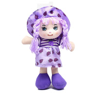 HKM-450323 Kawaii Plush Fruit Dress Rag Doll for Kids – Cute Soft Stuffed Toy for Girls' Gifts