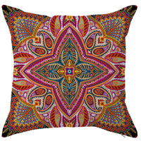 HKM-450451 Geometric Linen Pillow Cover - Modern Style, 45x45cm, Various Colors Available
