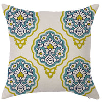 HKM-450451 Geometric Linen Pillow Cover - Modern Style, 45x45cm, Various Colors Available