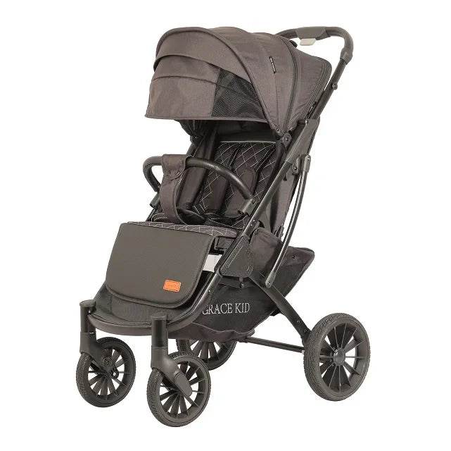 KTX-450835 Aluminium Alloy Baby Stroller with Durable Anodized Frame for Enhanced Stability